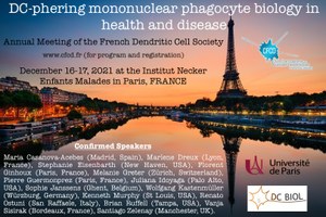Annual meeting of the French Dendritic Cell Society (CFCD)